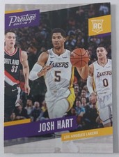 2017-18 Panini Prestige Josh Hart RC #179 Rookie Card Los Angeles Lakers . rookie card picture