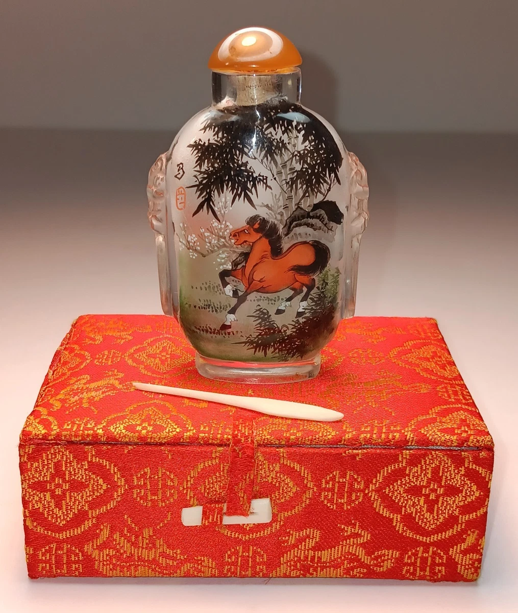 中国内画鼻烟壶| eBay