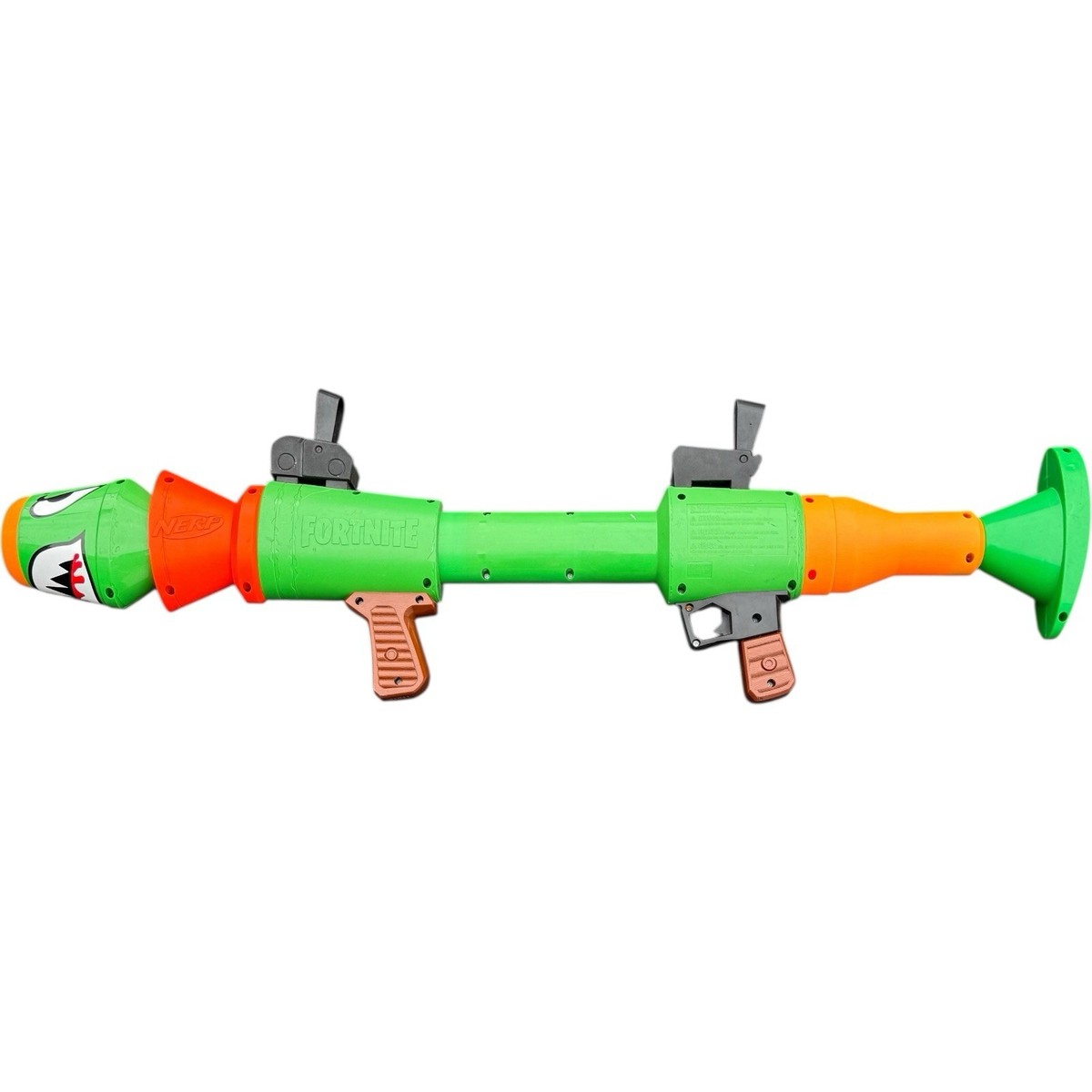 Nerf Fortnite Rocket Launcher E751 RPG Gun Green Orange - NO Darts