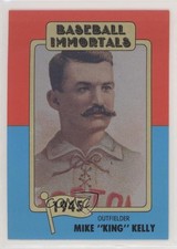 1980-84 SSPC Baseball Immortals 1st Printing Mike King Kelly #36 HOF te2