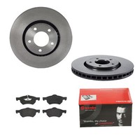 Brembo Bremsscheiben Ø302MM + BremsbelÄGe Vorne FÜR Chrysler Voyager / Grand