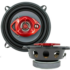 SoundXtreme  5.25" 3-Way 320W 4-Ohm Coaxial Car Speakers – High-Power Audio Pair