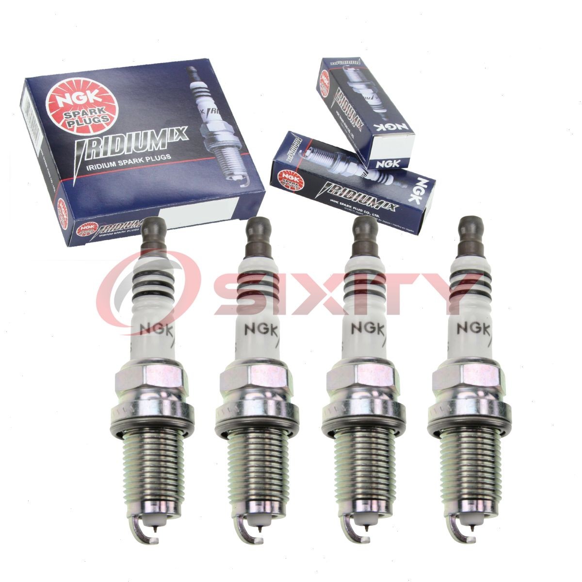 4 pcs NGK Iridium IX Spark Plugs for 2001-2005 Volkswagen Beetle 2.0L L4 - mv
