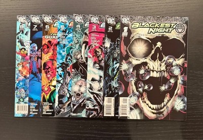 DC: Blackest Night Vol. 1 (2009) #1-8 Complete Set
