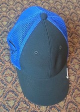 Nike Adult Unisex Legacy91 Dri-Fit Mesh Back Cap Hat Blue Black Fitted - UPS