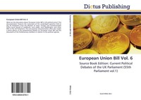 European Union Bill Vol. 6 Sarah White