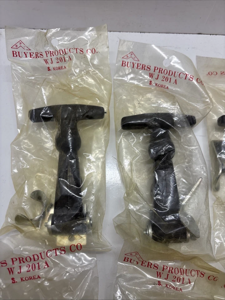 8-Buyers Rubber Hood Latch Bungee Latch Battery Latch W/ Bracket And Pin WJ201A - Image 2 of 4