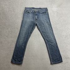 LEVIS 507 Herren Jeans Hose W34 L30 Vintage Regular Straight 30106 Blau Denim
