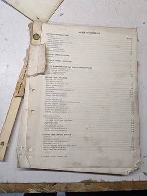 HYSTER SERVICE MANUAL REPAIR S60E S70E S80E S100E 1975 FORK LIFT SHOP BOOK