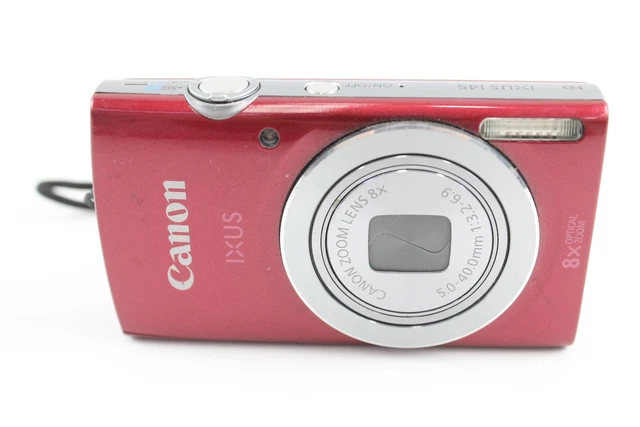 17 Canon IXUS 145 Digital Compact Camera Working w/ Canon 8x Optical Zoom Lens