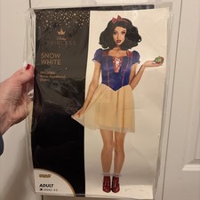 Disney Princess Snow White Dress Spirit Halloween Costume Adult Size Small New