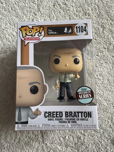 Funko Pop! Television The Office Creed Bratton #1104 Specialty With Protector