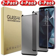 Privacy Anti-Spy Tempered Glass Screen Protector For Samsung Galaxy S9/S9 Plus