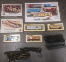 Bachmann Diesel Hustler HO Scale Electric Model Train Set 40-101 Vintage READ