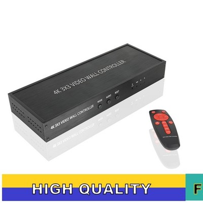 NK-BT88 4K 3x3 Video Wall Controller Set Supports 1CH HDMI Input 9CH HDMI Output