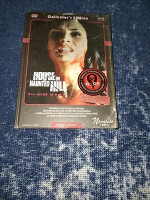 House on Haunted Hill Retro Cover Blu-ray Nameless Mediabook - LESEN