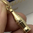 14K YELLOW GOLD - VINTAGE COCA COLA BOTTLE CHARM
