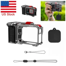 Aluminum Handheld Case Cage Hand Grip For Insta360 Ace Pro 2 Camera Accessories