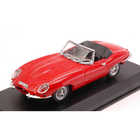Jaguar E Type Spyder 1962 Red 1:43 Best Model Auto Stradali -D- Neues Modell