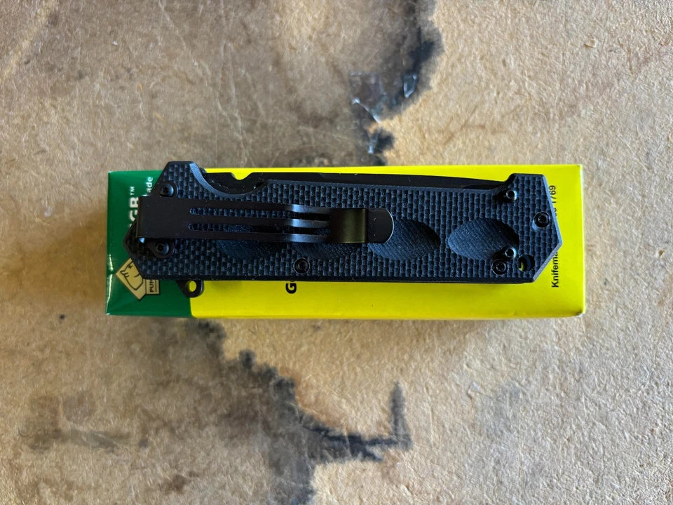 NEW Puma SGB Blackcat45 Tanto Tactical Folding Knife German Blade 6624003 - Image 4 of 4