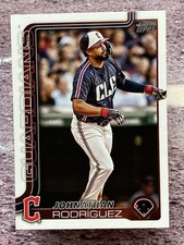 Johnathan Rodriguez 2025 Topps Update Cleveland Guardians #US142