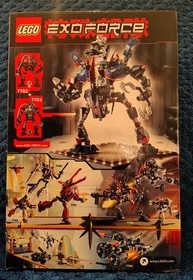 LEGO 7702 Exo-Force: Thunder Fury Rare Brand New Factory Sealed NIB CIB