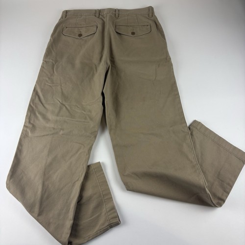 J.CREW Classic Relaxed Chino Pant Mens 29x32 Beige Heavy Cotton Twill BE611 - Picture 2 of 13