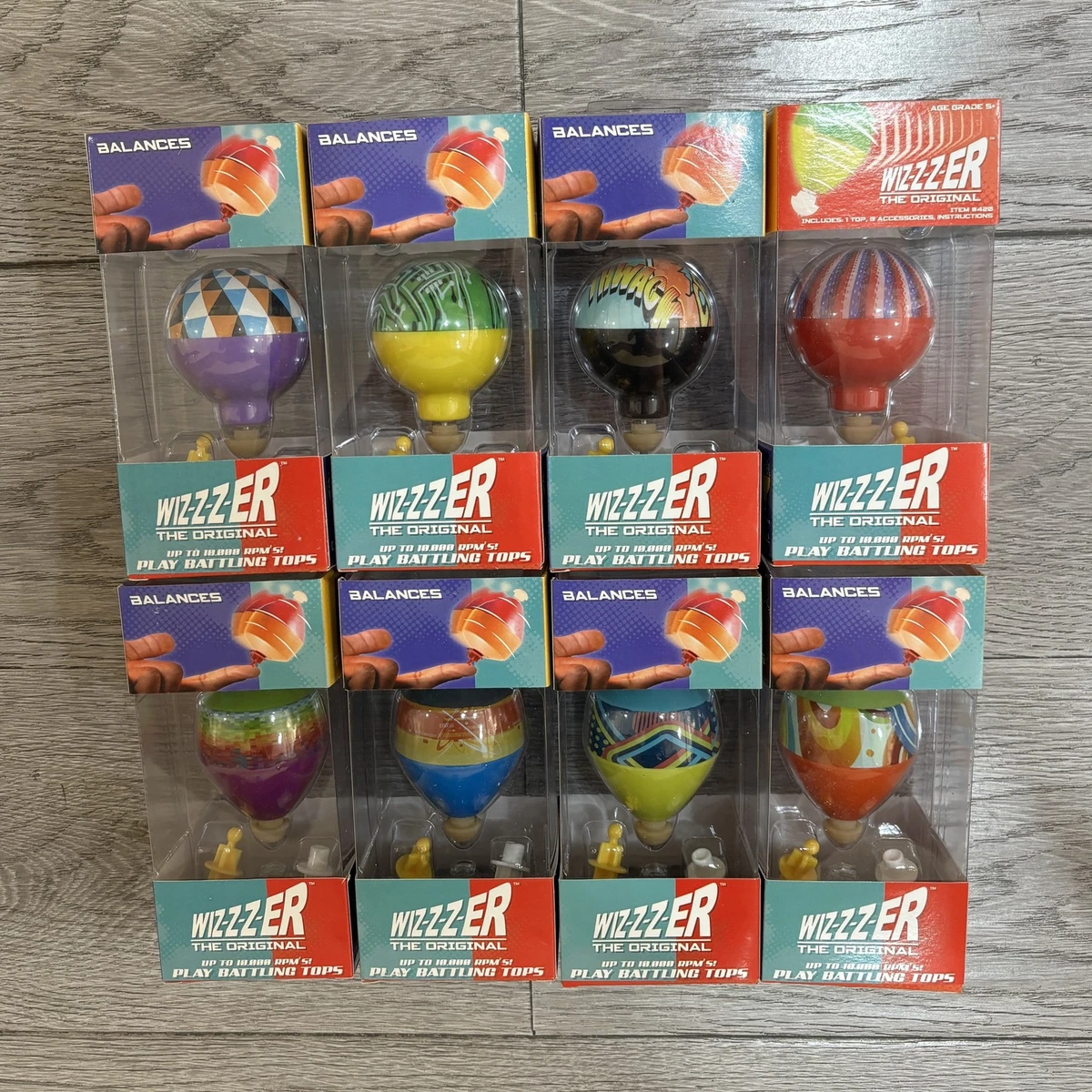 Toupie Gyroscopique Vintage Mattel Wizzzer Des Années 70 - 1 Pièce (sous Boîte)