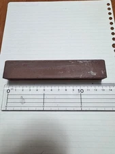 Whetstone Honing Stone with Radius (R) Edge Curved Blade Sharpening Used