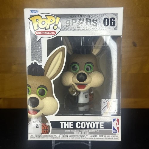 Funko Pop NBA Mascots San Antonio Spurs "The Coyote" 06 Vinyl Figure