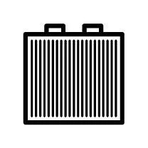 HEAT EXCHANGER INTERIOR HEATING FITS: BMW 5 530 I/530 I XDRIVE/540 I/540 I XD