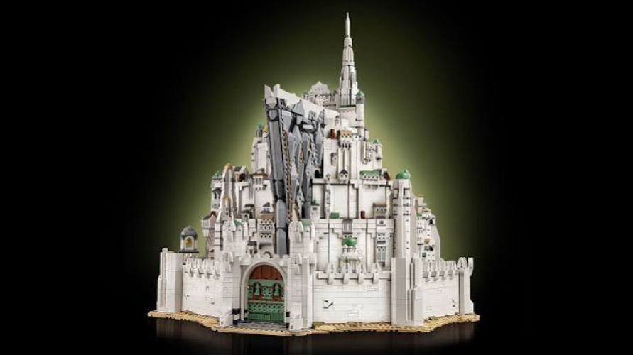 LEGO Lord of the Rings: Minas Tirith 11377 BUILD ONLY w/ box/instru, NO MINIFIGS