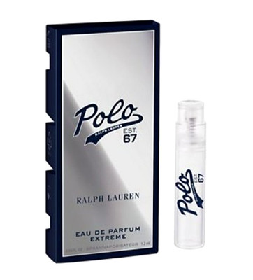 Polo EST. 67 by Ralph Lauren EDP EXTREME Men's Spray Sample 1.2 ml. France. New