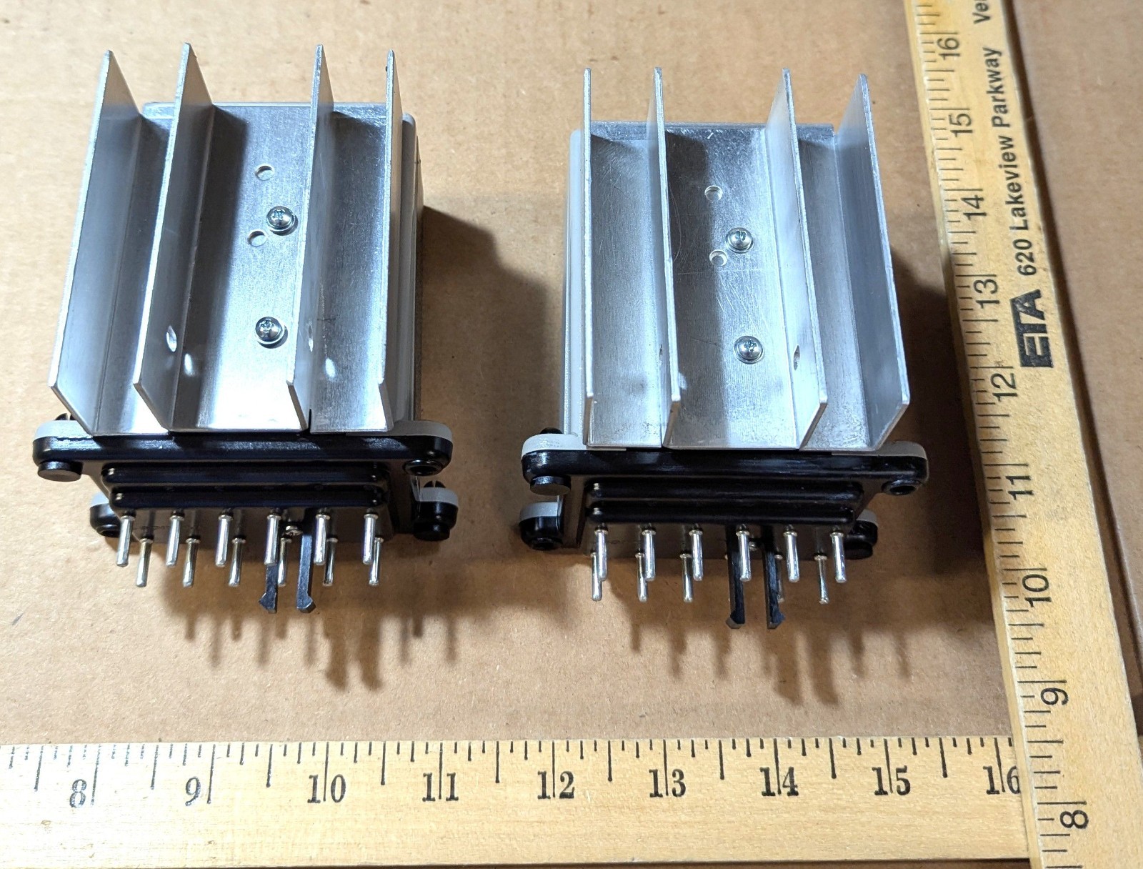 Lot Of Two [2] Tri-Tronics Checkmate Photo Controls Model PM-7400X5