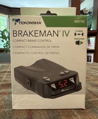 Tekonsha 8507120 Brakeman IV, Compact Brake Controller - **BRAND NEW /SEALED**