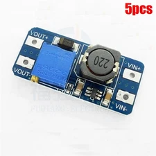5Pcs MT3608 Step Up Power Apply Booster Module Dc-Dc 2V-24V 2A mb