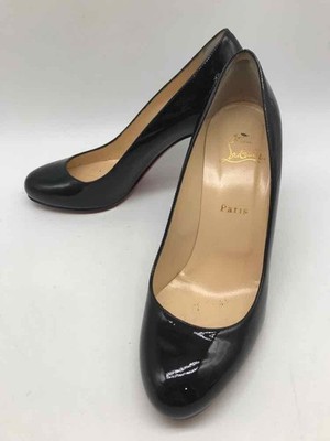 Pre-Owned Christian Louboutin Black Size 39 Pump Heels
