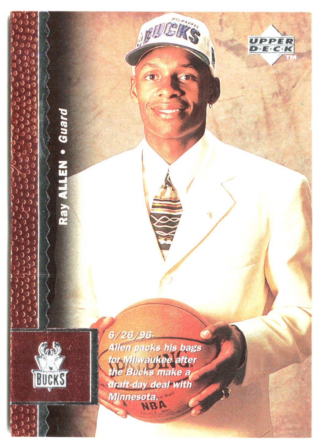 1996-97 Upper Deck Ray Allen #69