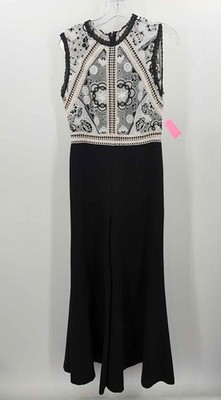 Pre-Owned Alexis Black Size Medium Short Sleeve Jumpsuit