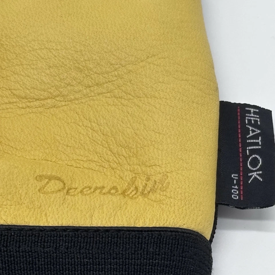 Guantes de cuero de ciervo forrados de invierno Golden Eagle con Heatlok a prueba de viento Foto 4 de 4