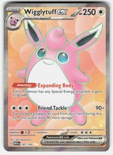 Wigglytuff ex Holo Ultra Rare SV: Scarlet & Violet 151 187/165 NM on eBay