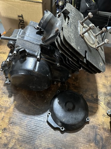 1978 Yamaha YZ 125 YZ125 Engine Motor Cases Crank Rebuilt Read