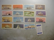 Brooke Bond tea cards The Saga of Ships (8663) 16/50 variable condition