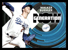 2022 Topps Walker Buehler Generation Now #GN-43 - Los Angeles Dodgers