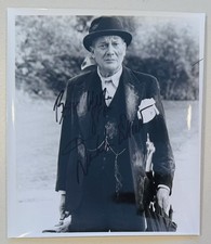 Denholm Elliott Signed Autographed 7.5 x 9 Photo SWAU Cert Indiana Jones