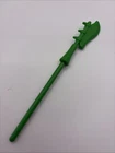 Vintage 1986 Scareglow Green Halberd Weapon MOTU Masters of the Universe He-Man