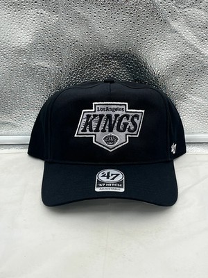 Los Angeles Kings NHL '47 Brand Black Hitch Adjustable Snapback Hat