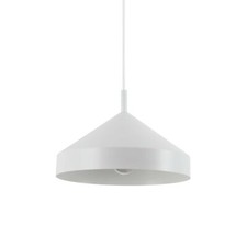 Yurta sp1 d30 bianco lampada a sospensione E27