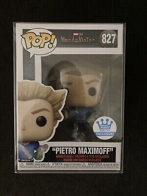 FUNKO POP WANDAVISION âPIETRO MAXIMOFFâFUNKO SHOP EXCLUSIVE IN HAND W/ PROTECTOR | eBay