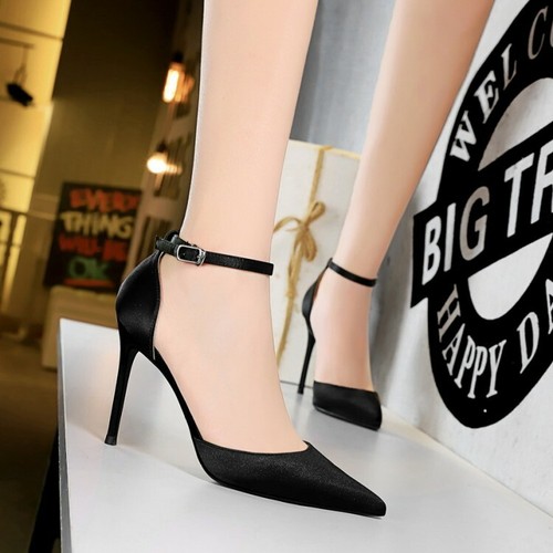 work heels with strap